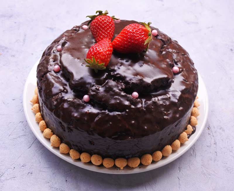 Torta Glassata al Cioccolato Veloce-Fra Ceck-Food Blogger